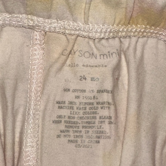 Grayson Mini Tie Dye Hoodie and Legging Set - Picture 2 of 3